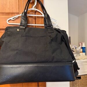BEIS Black Travel Bag